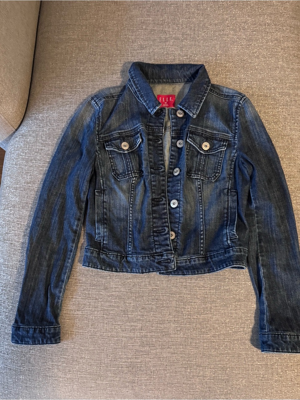 Elle Dark Blue Denim Jacket